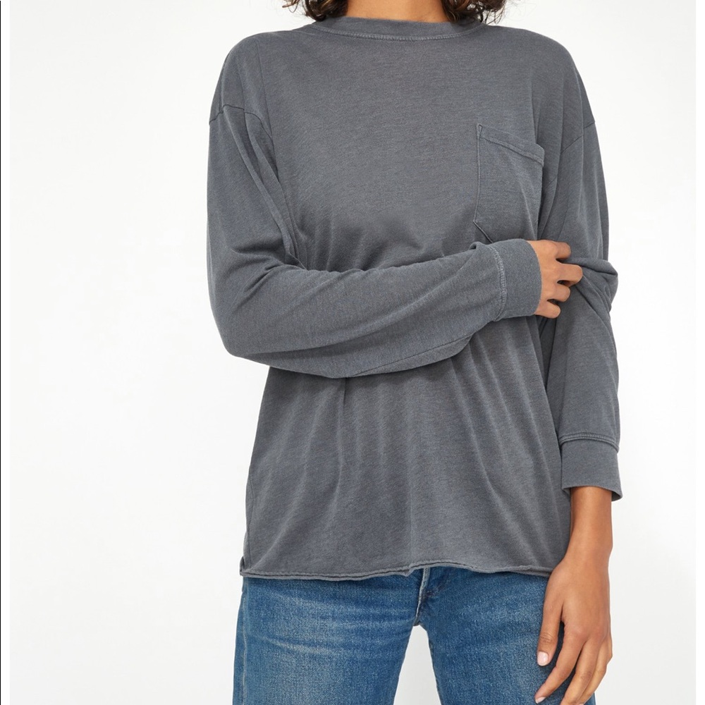 LACAUSA Long Sleeve Uniform Crewneck Kai Shirt S